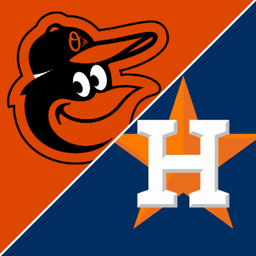 Orioles vs. Astros (Jul 17, 2026) Live Score