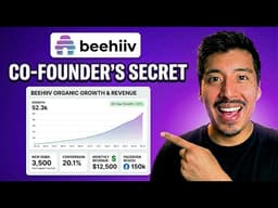 7 Ways to grow your beehiiv newsletter according to the co-founder of beehiiv