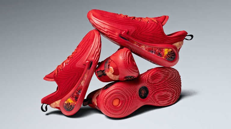 Steph Curry's legendary March Madness run inspired his new shoes