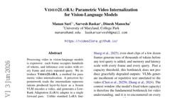 Video2LoRA: Parametric Video Internalization for Vision-Language Models