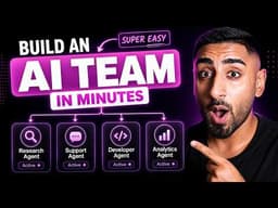 🔴 Build your Own AI Agent Team the EASY way without ...