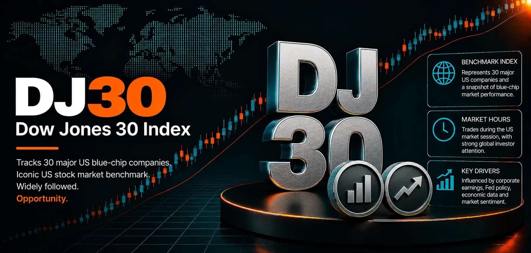 DJ30 Slips to 52,790 as Amgen Plunges and Oil Nears $99