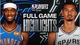 #1 THUNDER at #2 SPURS | FULL GAME 3 HIGHLIGHTS | May 22, 2026