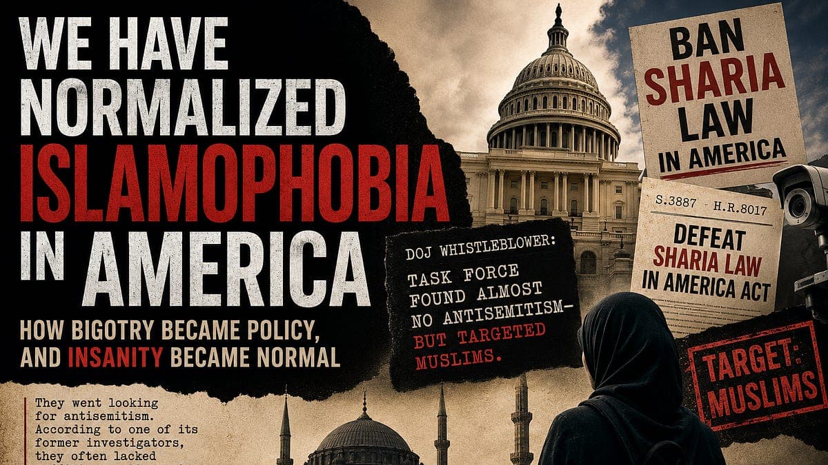 Bigotry consumes US politics this election cycle