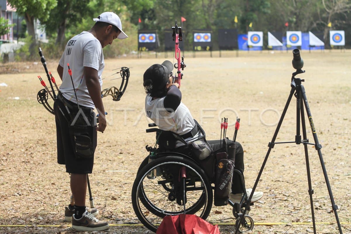 National archery team ahead of the Asian Para Games