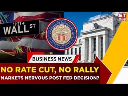 Wall Street Mixed As Federal Reserve Holds Rates | Oil Shock Steals The Show | Business News