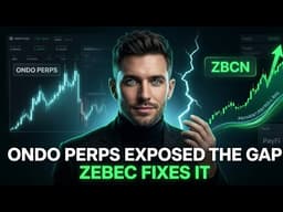 Zebec (ZBCN): Ondo Perps Just Exposed Crypto's Biggest Infrastructure Gap