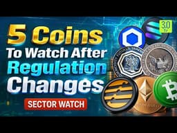 Top 5 Crypto Coins To Watch After Regulation Changes | ETH, SOL, LINK, APT & BCH |Sector Watch|3.0TV