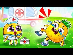 Wheels On the Ambulance + Boo Boo Song |  | Safety Tips + More Kids Songs by Baby Color