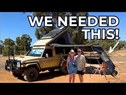 OUR CAMPING SETUP JUST GOT WAY MORE PRACTICAL ✅