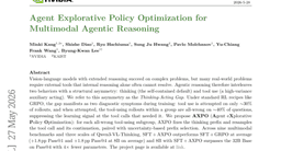 Agent Explorative Policy Optimization for Multimodal Agentic Reasoning