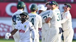 Australia tighten grip on first Test after Smith head knock
