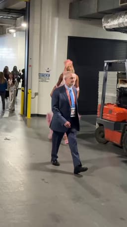 @WNBA: All-Star Barbie has entered the chat ￼ 

Angel Reese arrives with a fresh pink look before taking th...