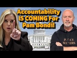 Compelling State Bar Complaint FILED Against Pam Bondi!