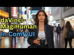 daVinci-MagiHuman In ComfyUI - New AI Video Model Create Realistic Talking Heads?