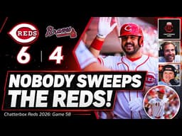 Chatterbox Reds Sunday Night: Cincinnati BEATS MLB Best Atlanta Braves | Recap, News, Highlights