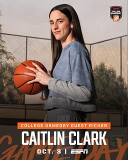 @CaitlinClark22 reposted: It's only right to have a Hawkeye legend join College GameDay as guest picker wh...