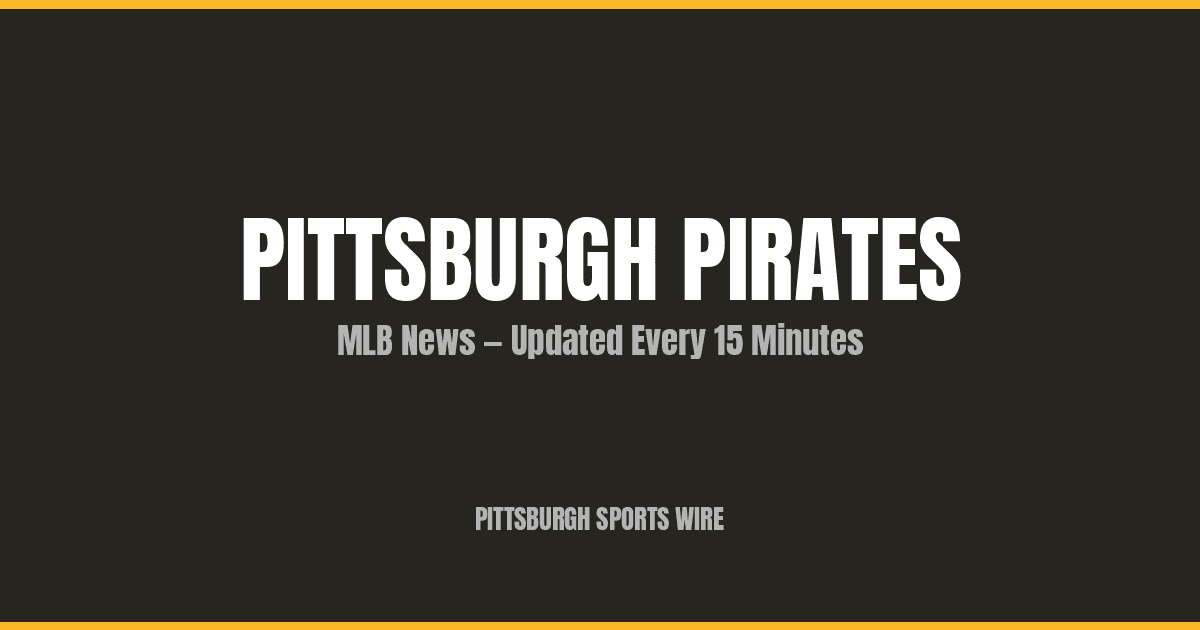 Pittsburgh Pirates Trade Deadline: Moves & Rumors