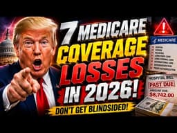 Breaking Millions of Seniors Will Lose Coverage for These 7 Things in 2026