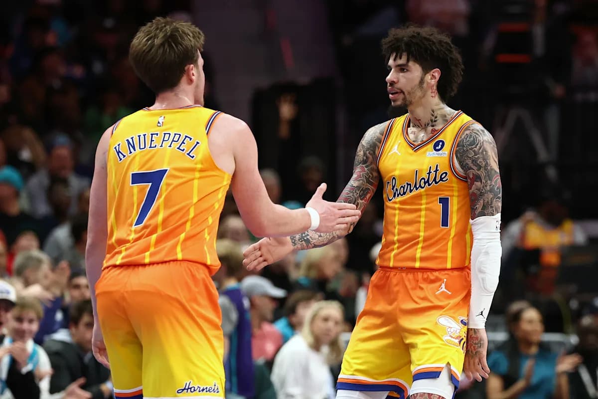 NBA play-in tournament scores, live updates: Hornets beat Heat in OT; Trail Blazers-Suns to decide West's No. 7 seed - Yahoo Sports