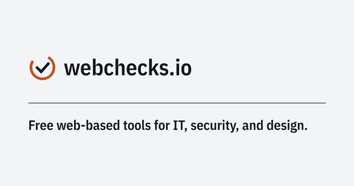 365 Roadmap Tracker – webchecks.io