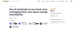 @julien_c reposted: Storage and egress fees have been one of the biggest cloud lock-in traps in AI. ...