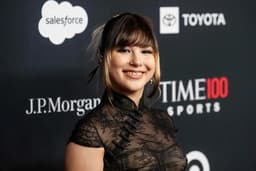 Alysa Liu Stuns in Semi-Sheer Black Lingerie Dress ...