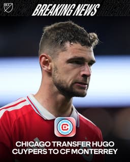 @MLS: A Golden Boot contender is on the move. 🇧🇪 

@chicagofire transfers Hugo Cuypers to CF Monterrey. ht...