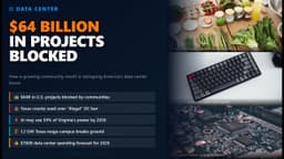 The $64 Billion Data Center Revolt Spreading Across America