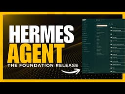 Hermes Agent Foundation Update: Real-Time Agents, DeepSeek V4 FREE, Native Windows Support, & More!