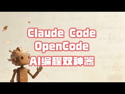 【AI编程】20分钟掌握免费Claude Code+OpenCode | Claude Code & OpenCode Free in 20 Minutes🚀