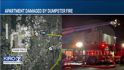 Massive dumpster fire in Everett causes damage to ...