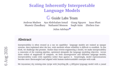 Scaling Inherently Interpretable Language Models