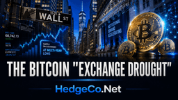 The Bitcoin “Exchange Drought”: Why Shrinking Supply Is Becoming the Next Institutional Crypto Story