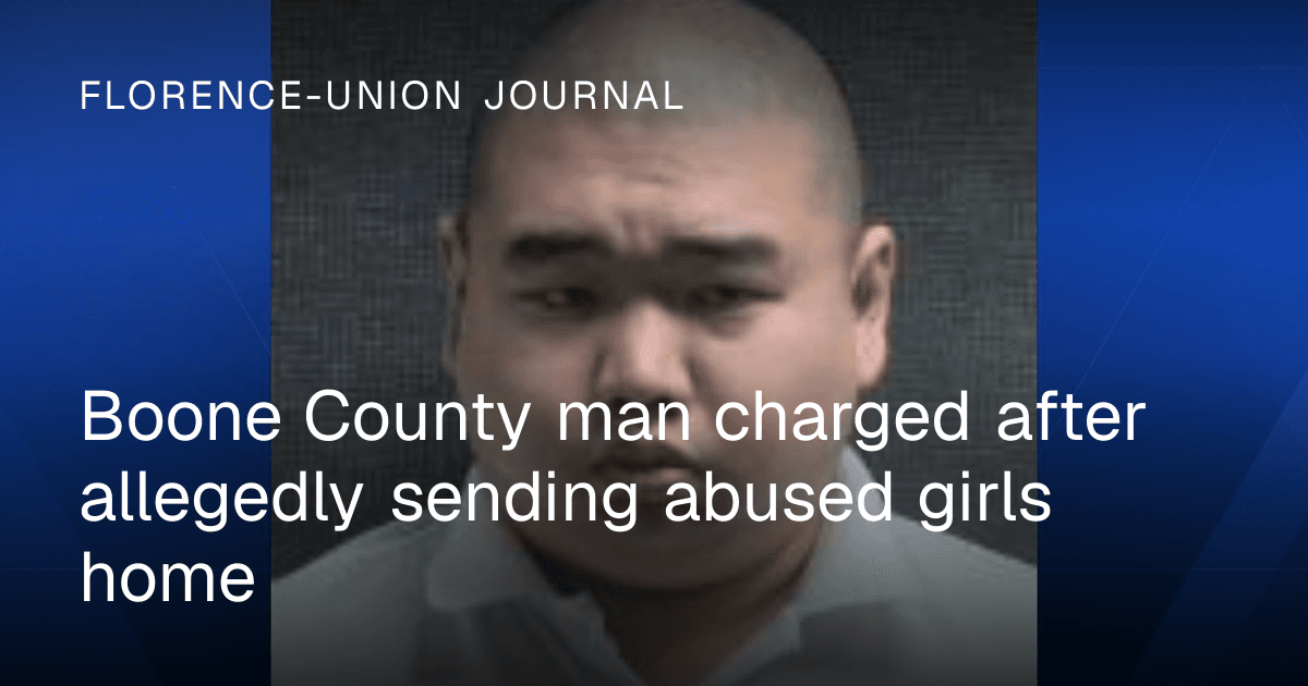 Boone County man charged after allegedly sending abused ...