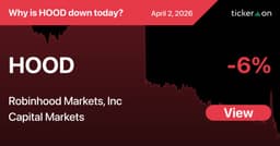 Why Is Robinhood Markets (HOOD) Stock Down -6% Today?