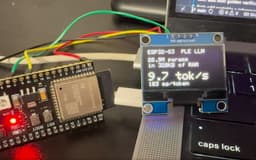 28.9M-parameter LLM runs locally on ESP32-S3 at 9 ...