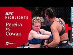 BEAUTIFUL KNOCKOUT KNEE! 😮‍💨 | Alice Pereira vs. Hailey Cowan | #UFCVegas Fight Night Highlights