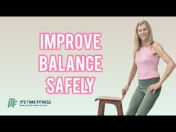 Improve Balance Safely - Gentle Tai Chi  with Chair Support (Seniors & Beginners)