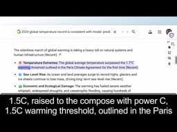 2024 temperature record is  consistent with standard climate model prediction