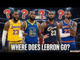 WHERE WILL LEBRON JAMES GO NEXT?