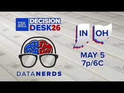 Watch LIVE: The Hill's Decision Desk 2026 - Data Nerds