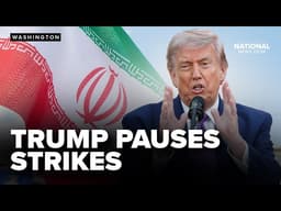 Trump CALLS OFF strikes on Iran