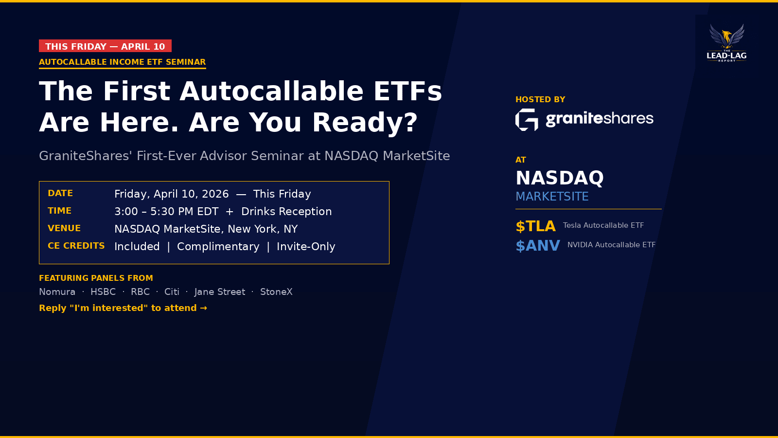 The First Autocallable ETFs Are Here. Are You Ready?