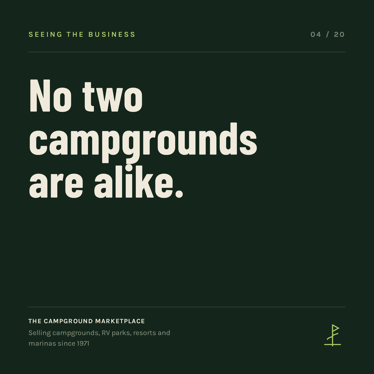 There Are No Two Campgrounds Alike—So Why Are We ...