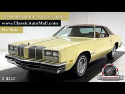 Super Low Miles 1976 Oldsmobile Cutlass Salon - Consignments at Classic Auto Mall, Morgantown PA