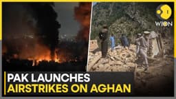 Pakistan Launches Airstrikes on Afghnaistan Killing Nine; Destroyed Three Houses | WION News