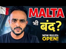 MALTA IS CLOSED NOW? 🇲🇹 Malta Work Permit New Rules 2026 | Tabrez Malik