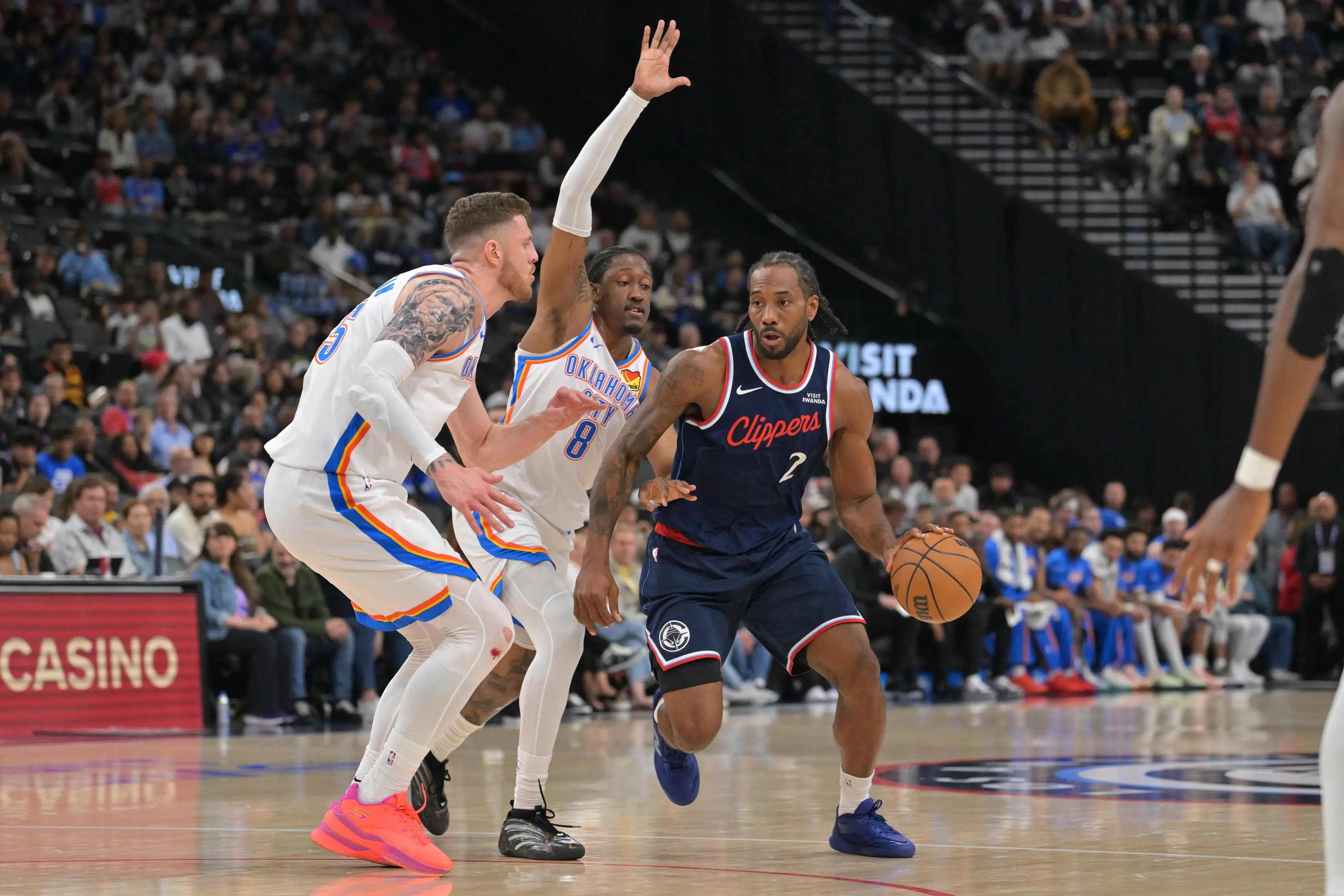 Kawhi Leonard to Nets in 3-Team Thunder Trade Rumor