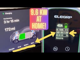 ELEGRP Portable EV Charger: Full Test, Install, and Review (40 Amp J1772)